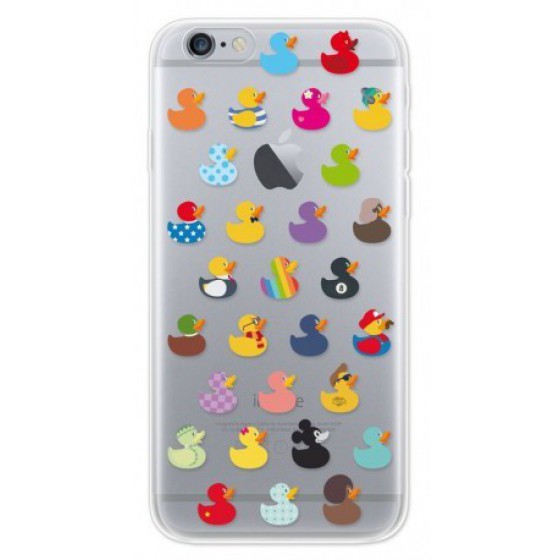 4-OK COVER 4U CIP6PA DUCKS TPU CASE IPHONE 6/6S - (8428728101755)
