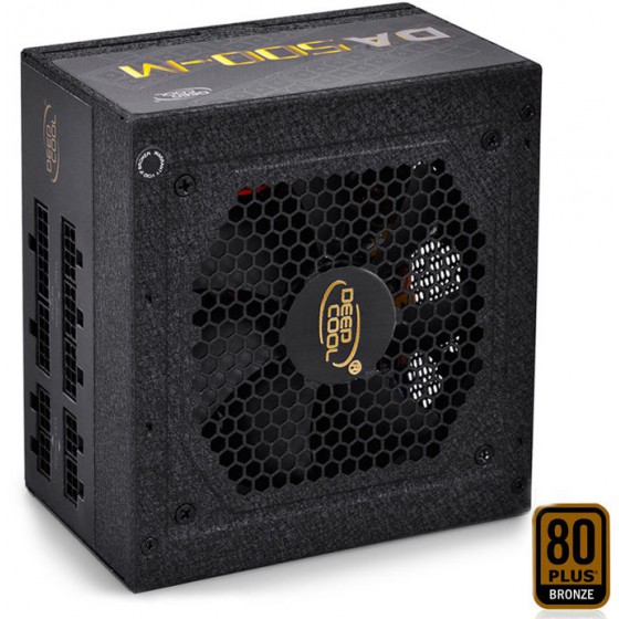 DEEPCOOL DA500-M POWER SUPPLY 500W MODULAR APFC