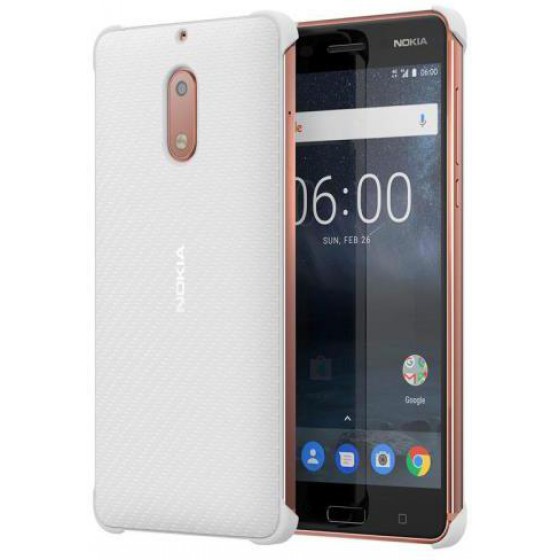 BACK COVER NOKIA CC-802 ��� NOKIA 6 CARBON FIBRE DESIGN �����
