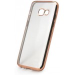 ���� TPU INOS SAMSUNG A320F GALAXY A3 (2017) ELECTROPLATE ULTRA SLIM 0.3MM ���-�����