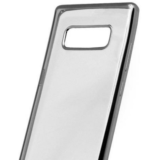 ���� TPU INOS SAMSUNG N950F GALAXY NOTE 8 ELECTROPLATE ULTRA SLIM 0.3MM ������ ����