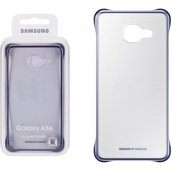 ���� SAMSUNG GALAXY A3 2016 A310 CLEAR COVER BLACK PACKING OR