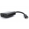 CABLEXPERT USB-C TO HDMI ADAPTER BLACK - (A-CM-HDMIF-01)