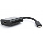 CABLEXPERT USB-C TO HDMI ADAPTER BLACK - (A-CM-HDMIF-01)