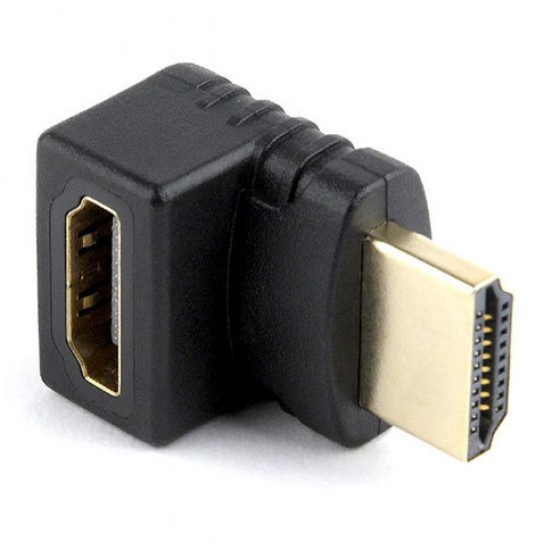 CABLEXPERT HDMI RIGHT ANGLE ADAPTER 270O UPWARDS - (A-HDMI270-FML)