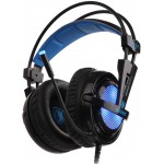 SADES GAMING HEADSET LOCUST PLUS, USB, 7.1CH �� 40MM ��������� - (SA-904)