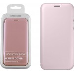 ���� SAMSUNG GALAXY J5 2017 J530 FLIP COVER GOLD-PINK PACKING OR