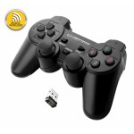 ESPERANZA WIRELESS GAMEPAD 2.4GHZ PS3/PC GLADIATOR BLACK - (EGG108K)