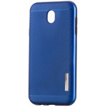 POWERTECH ���� CARBON ARMOR HYBRID ��� SAMSUNG J3 2017 EU, BLUE