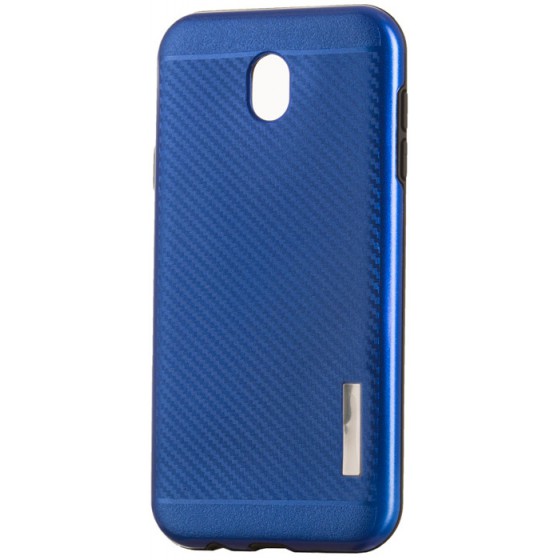 POWERTECH ���� CARBON ARMOR HYBRID ��� SAMSUNG J3 2017 EU, BLUE