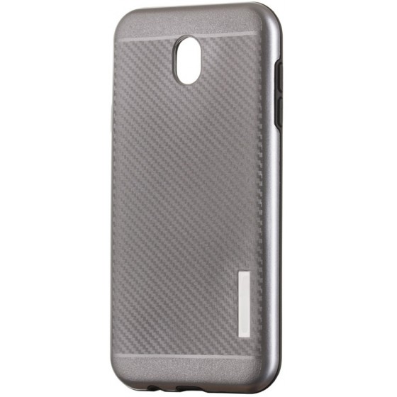 POWERTECH ���� CARBON ARMOR HYBRID ��� SAMSUNG J7 2017 EU, GRAY