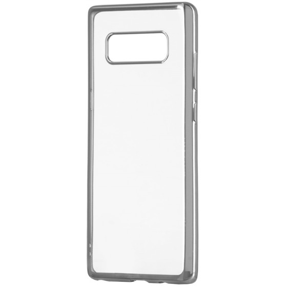 POWERTECH ���� METAL TPU ��� SAMSUNG GALAXY NOTE 8 N950, SILVER