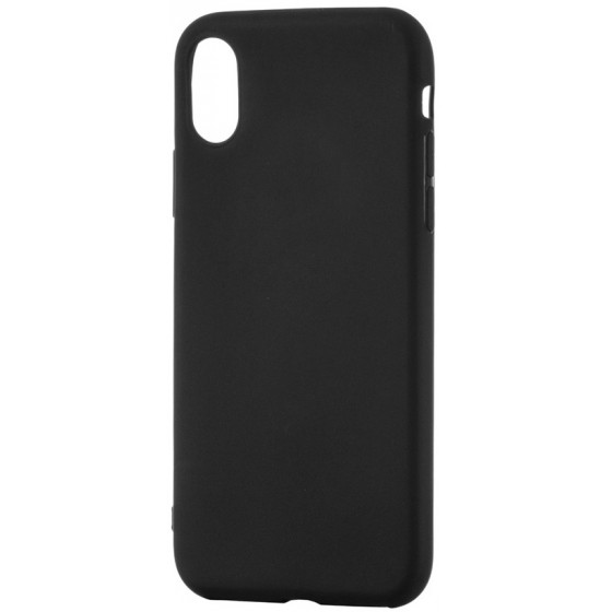 POWERTECH ���� SOFT FEELING TPU ��� IPHONE X, BLACK