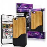 BLACKMOON BACK CASE WOOD WAVE IPHONE 7 PLUS/8 PLUS BLACK - (6982018520098)