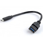 CABLEXPERT USB 3,0 OTG TYPE-C ADAPTER CABLE (CM/AF) - (A-OTG-CMAF3-01)