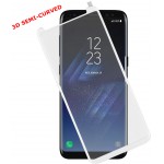 TEMPERED GLASS SAMSUNG S8 PLUS G955 9H 0.30MM 3D SEMI-CURVED WHITE IDOL 1991