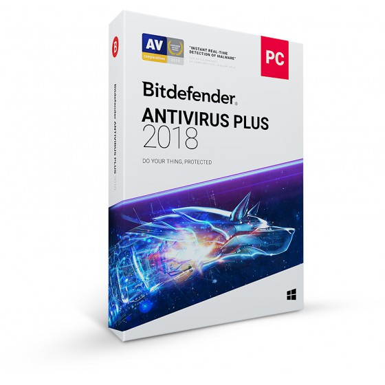 BITDEFENDER AV PLUS 2018 3PC, 1MS 1YEAR - (WB11011003-EL)