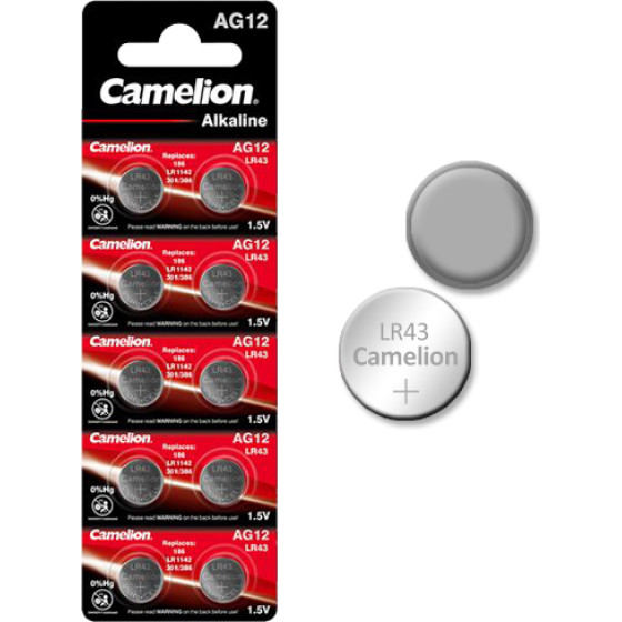 LR43-AG12-BP10 �������� CAMELION �������� 10���.