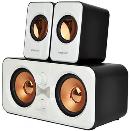 SONIC GEAR MULTIMEDIA SPEAKERS 2,2 MORRO 2200 WHITE - (M2200W)