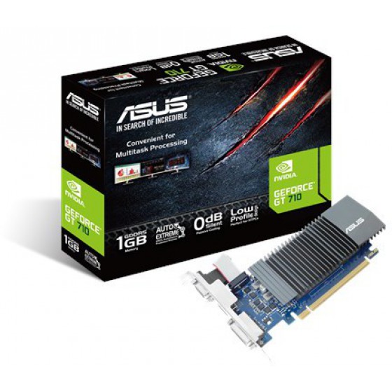 ASUS VGA GT710-SL-1GD5, 1024MB, DDR5 - (90YV0AL0-M0NA00)