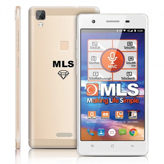 MLS DIAMOND 4G FINGERPRINT C8 IQ1910 DS GOLD