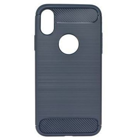 POWERTECH ���� CARBON FLEX ��� IPHONE X, BLUE