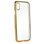 POWERTECH ���� METAL TPU ��� IPHONE X, GOLD