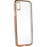 POWERTECH ���� METAL TPU ��� IPHONE X, ROSE GOLD