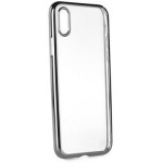 POWERTECH ���� METAL TPU ��� IPHONE X, SILVER
