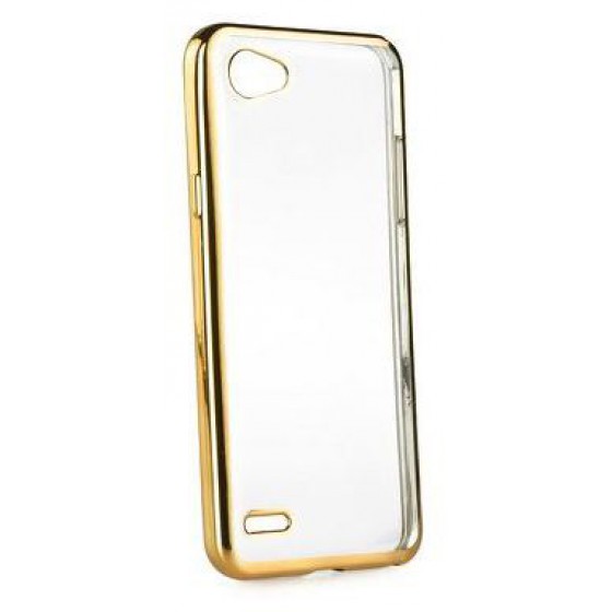 POWERTECH ���� METAL TPU ��� LG Q6, GOLD