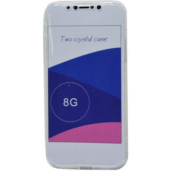 POWERTECH ���� BODY 360� SLIM TPU ��� IPHONE X, TRANSPARENT