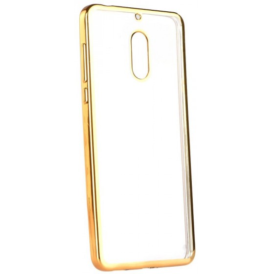 POWERTECH ���� METAL TPU ��� NOKIA 6, GOLD