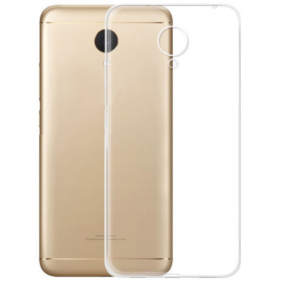 POWERTECH ���� ULTRA SLIM ��� MEIZU M5C, TRANSPARENT