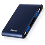 SILICON POWER EXTERNAL HDD 2.5 2TB ARMOR A80, USB3.0, 5400RPM, POWER VIA USB, BLUE