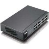 ZYXEL SWITCH GS1100-16, 16 PORTS 10/100/1000MBPS, ENTERPRISE LAN SWITCH, RACKMOUNT