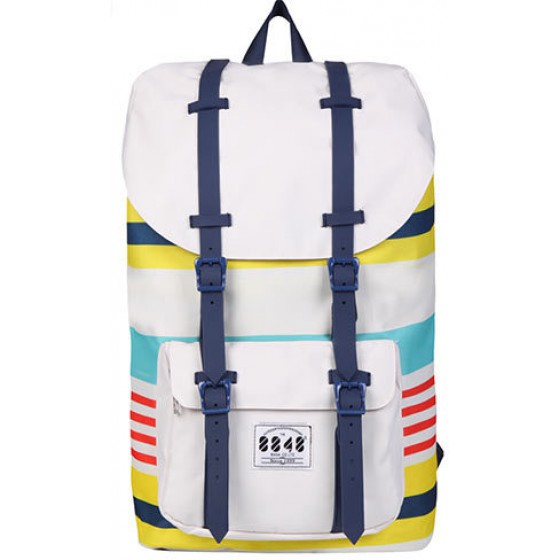 8848 FASHION SPORT BACKPACK 15.6 MALIBU STRIPE - (6957384602730)
