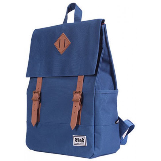 8848 UNISEX SCHOOL BACKPACK 15.6 NAVY - (6957384604710)