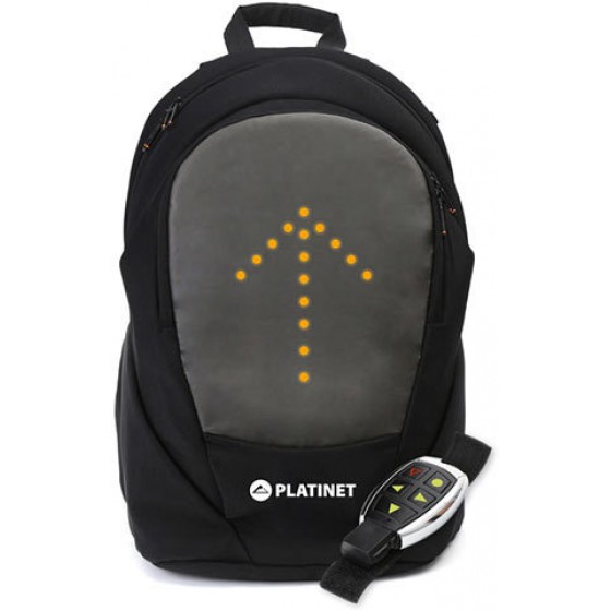 PLATINET BIKER S LED BACKPACK WITH LIGHT DISPLAY AND CONTROL - (5907595436809)