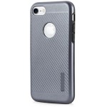 POWERTECH ���� CARBON ARMOR HYBRID ��� IPHONE 7, GRAY