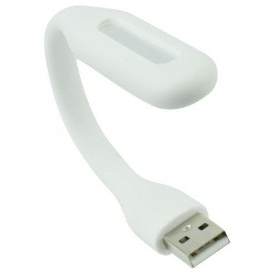 FLEXIBLE USB LED LAMP ��� NOTEBOOK, WHITE OEM