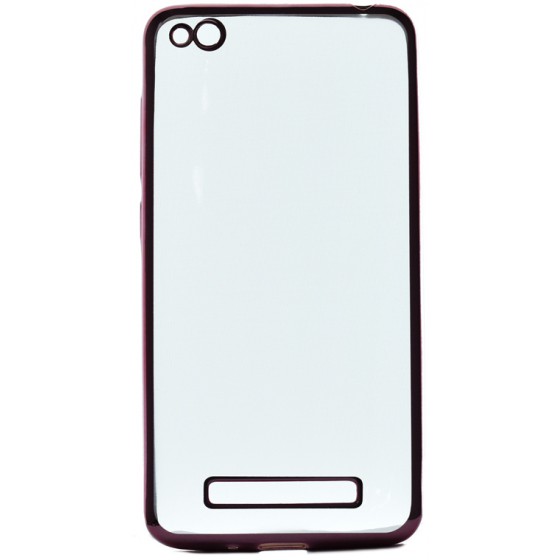 POWERTECH ���� METAL TPU ��� XIAOMI REDMI 4A, ROSE GOLD