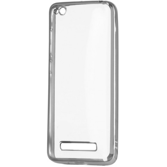 POWERTECH ���� METAL TPU ��� XIAOMI REDMI 4A, SILVER