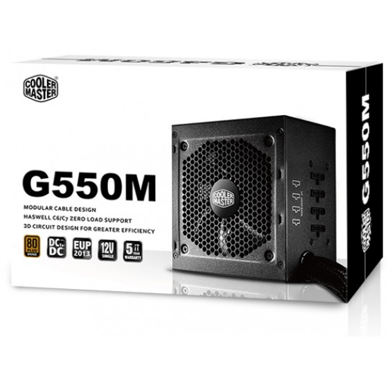 COOLERMASTER 550W G550M 80+BRONZ - (RS550-AMAAB1-EU)