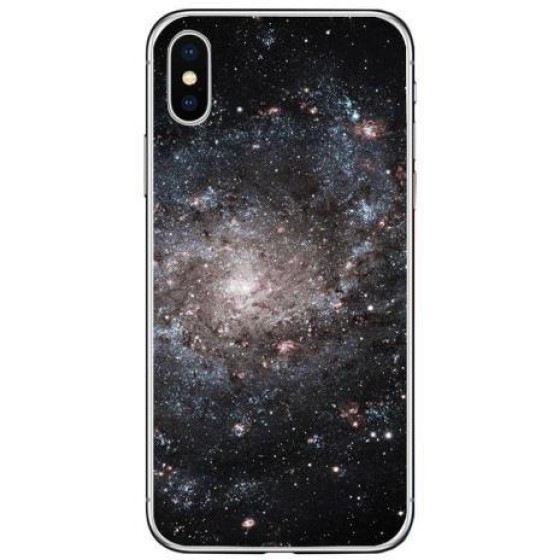 ���� TPU INOS APPLE IPHONE X ART THEME GALAXY