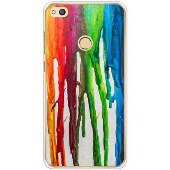 ���� TPU INOS HUAWEI P8 LITE (2017) (DUAL SIM) ART THEME VERTICAL WATERCOLOR