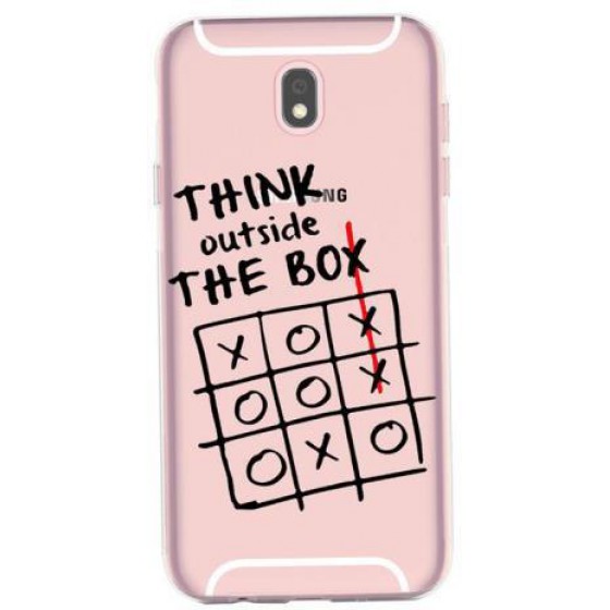 ���� TPU INOS SAMSUNG J530F GALAXY J5 (2017) ART THEME THINK OUTSIDE THE BOX