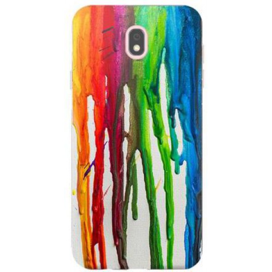 ���� TPU INOS SAMSUNG J530F GALAXY J5 (2017) ART THEME VERTICAL WATERCOLOR