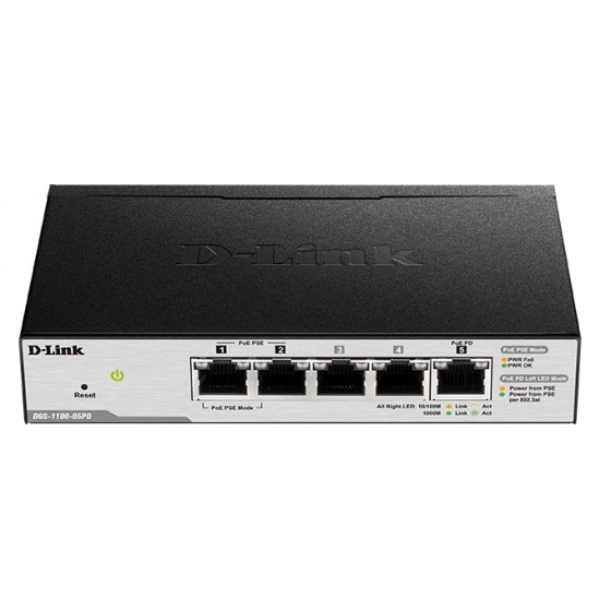 D-LINK SWITCH DGS-1100-05PD