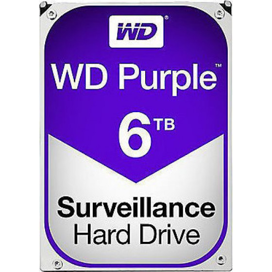 ������ WD SATA3 6TB 64MB PURPLE WD60PURZ