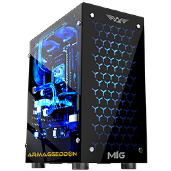 ARMAGGEDDON GAMING PC CASE M1G BLACK